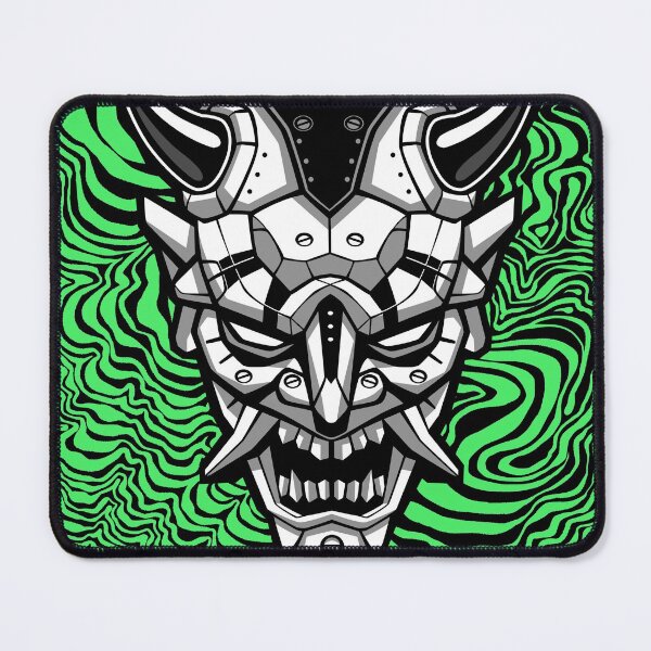 Item preview, Demonic Samurai Mask designed and sold by albertocubatas.