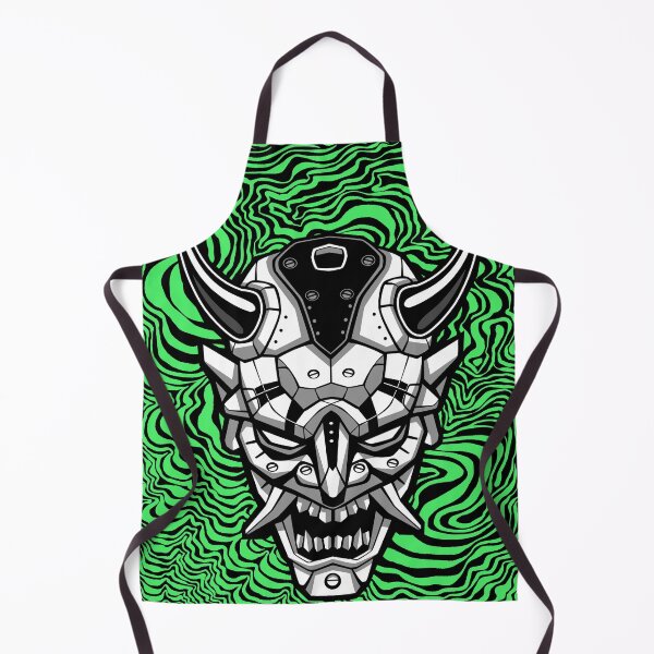 Item preview, Demonic Samurai Mask designed and sold by albertocubatas.