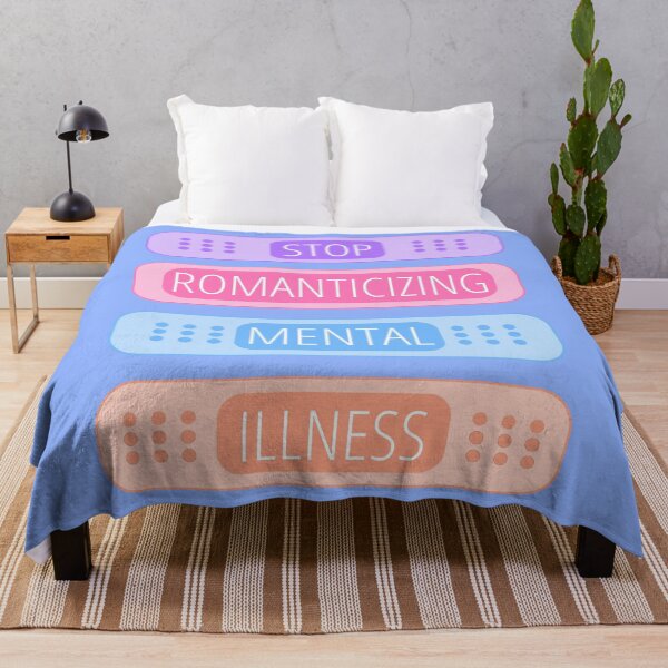 Item preview, Stop Romanticizing Mental Illness designed and sold by starbeelight ☆.