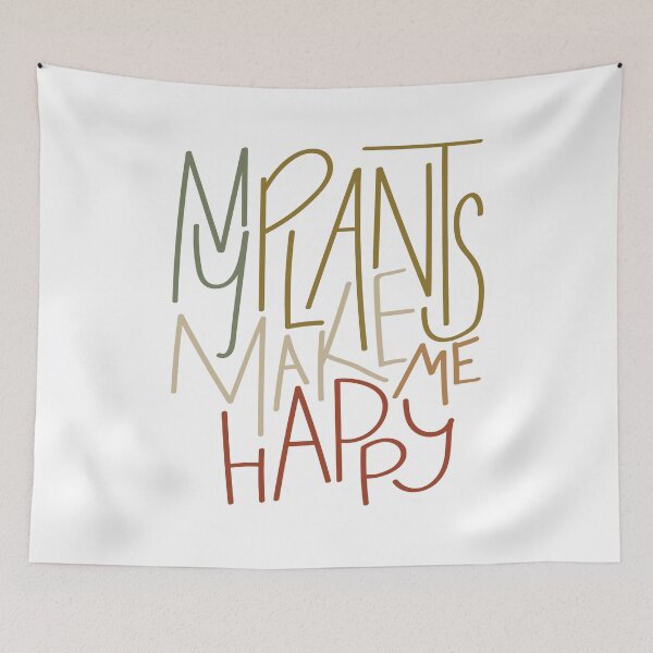Item preview, My Plants Make Me Happy  designed and sold by erinbuchheit.