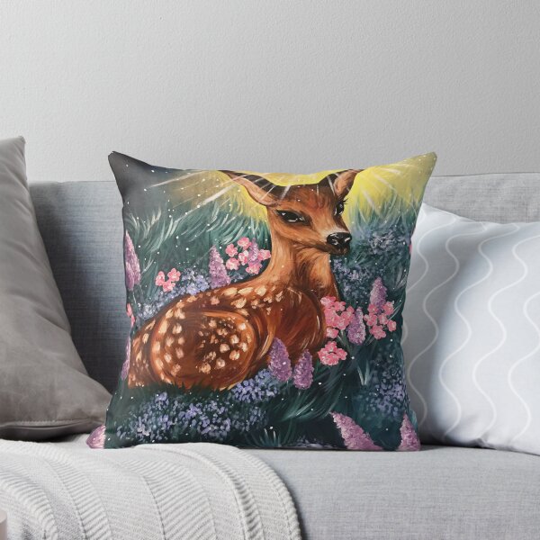 Item preview, Fawn in Field of Flowers designed and sold by StudioRosebud.