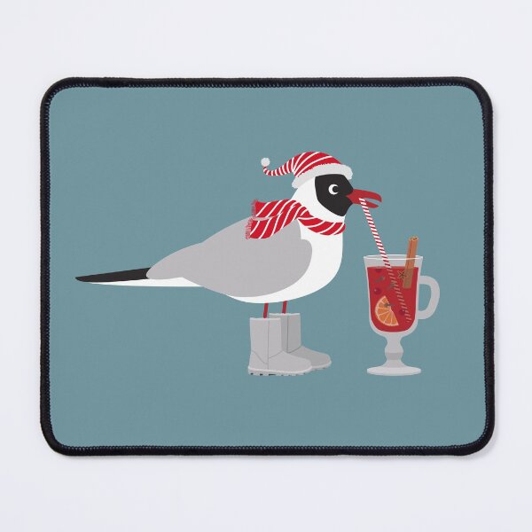 Item preview, Christmas seagull with mulled wine designed and sold by Darina Gulbina.