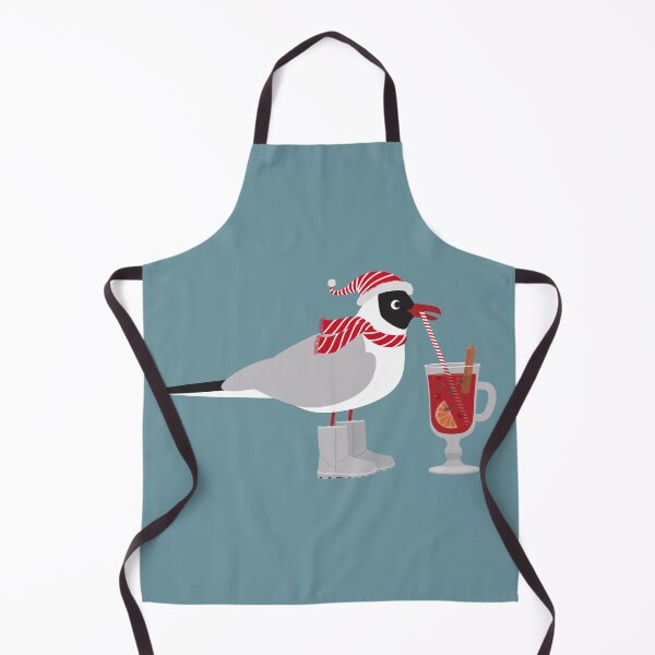 Item preview, Christmas seagull with mulled wine designed and sold by Darina Gulbina.