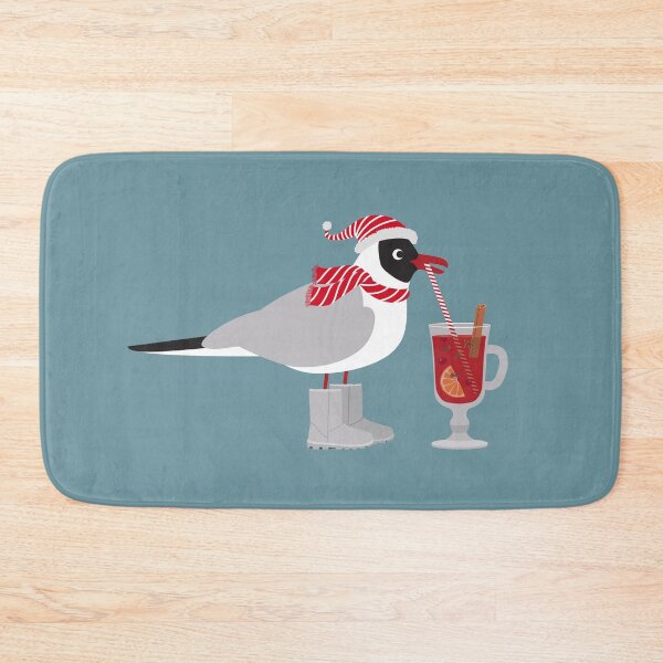 Item preview, Christmas seagull with mulled wine designed and sold by Darina Gulbina.