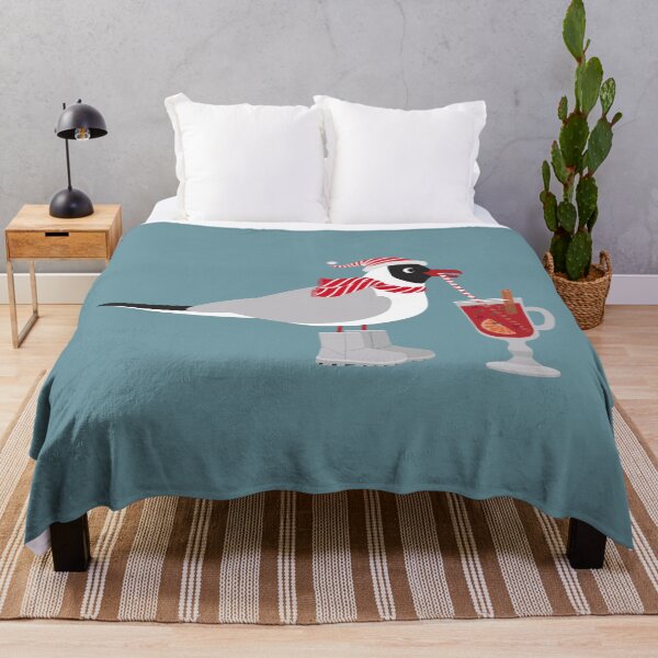 Item preview, Christmas seagull with mulled wine designed and sold by Darina Gulbina.