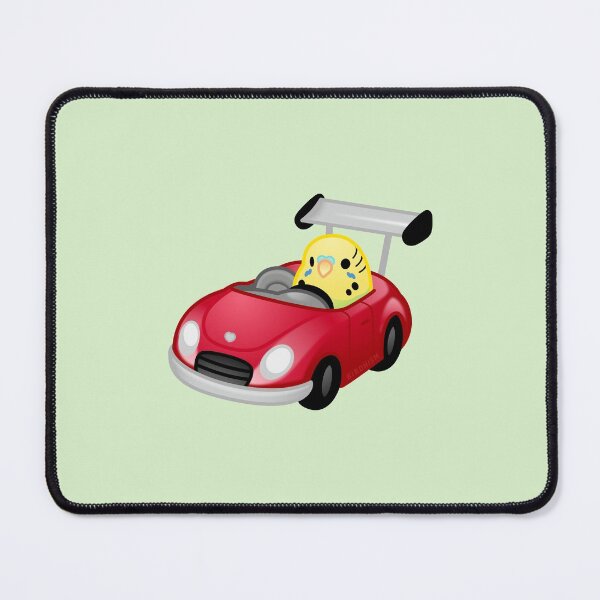 Item preview, Chubby Race Car Budgie designed and sold by birdhism.