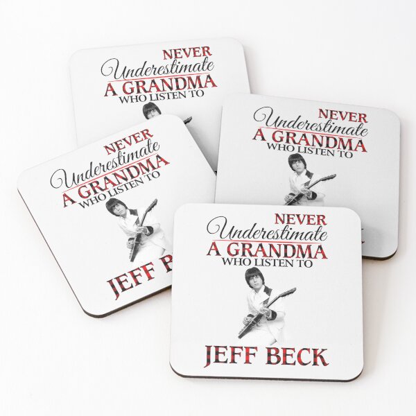 Item preview, Never Underestimate a Grandma who listens to Jeff Beck| Perfect Gift designed and sold by hollyraphe.