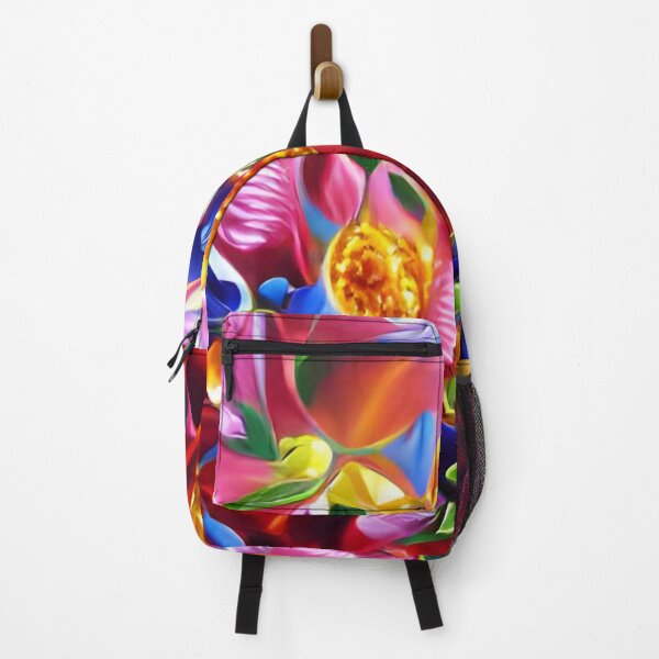 Item preview, Abstract bright colorful floral pattern designed and sold by MagickalGrunge.
