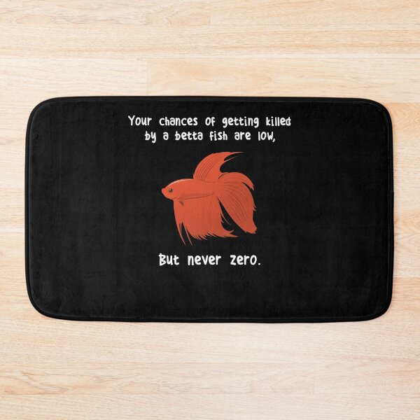Item preview, Betta Fish Never Zero designed and sold by Clara Hollins.