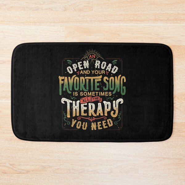 Item preview, Road Trip Therapy - Adventure Travel Gift T-shirt designed and sold by EduEly.