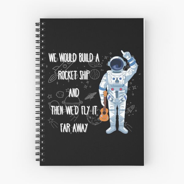 Item preview, We Would Build A Rocket Ship And Then We would Fly It Far Away designed and sold by QlickDesign.