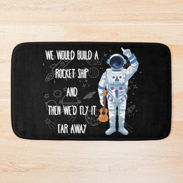 Item preview, We Would Build A Rocket Ship And Then We would Fly It Far Away designed and sold by QlickDesign.