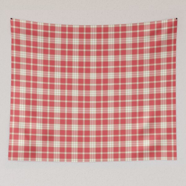 Item preview, Cayenne and Coral Pink Plaid designed and sold by plaidwerx.