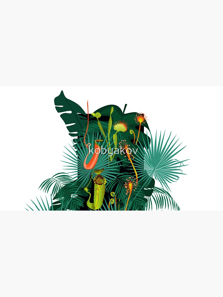 Imagen 7 de 7, Gorra con la obra flora carnívora nocturna, diseñada y vendida por kobyakov.