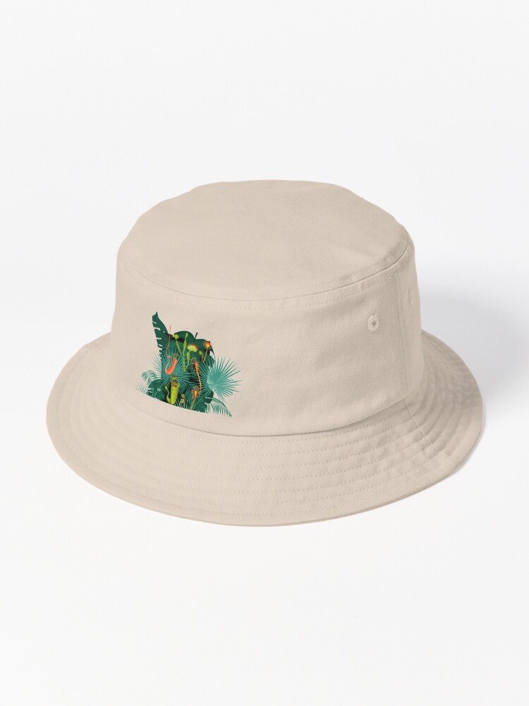 Imagen 1 de 6, Gorro de pescador con la obra flora carnívora nocturna, diseñada y vendida por kobyakov.