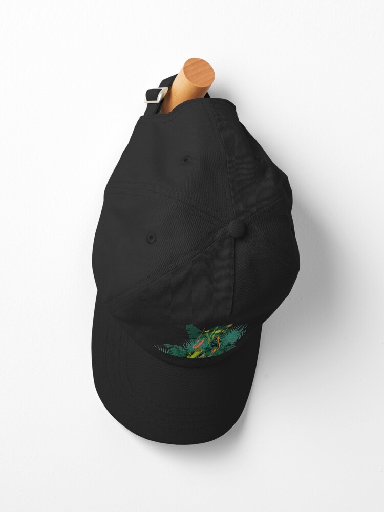 Imagen 2 de 7, Gorra con la obra flora carnívora nocturna, diseñada y vendida por kobyakov.