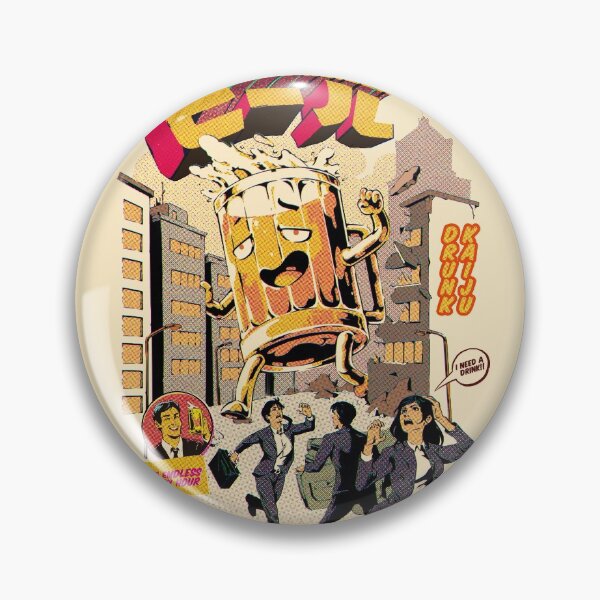 Item preview, Drunk Beer Attack designed and sold by Ilustrata®.