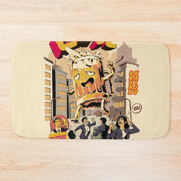 Item preview, Drunk Beer Attack designed and sold by Ilustrata®.