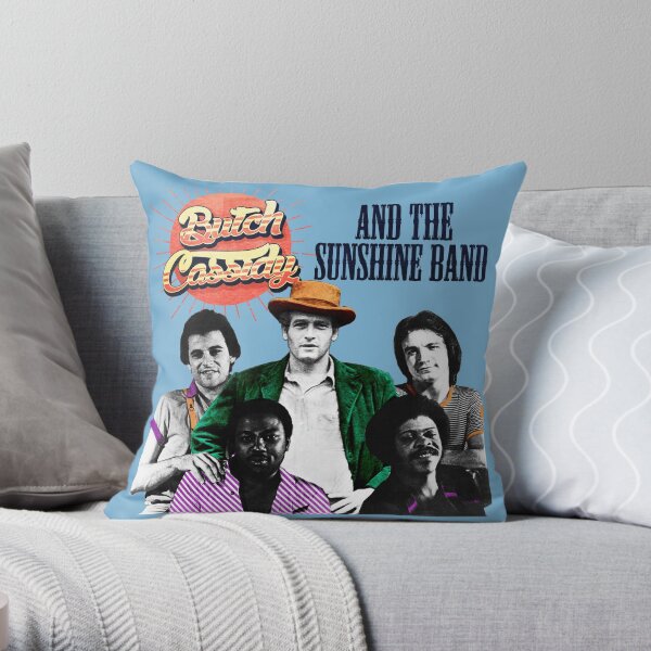BC & The Sunshine Band Throw Pillow