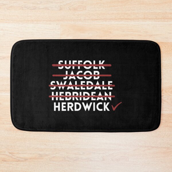 Item preview, Fun Herdwick Sheep Ticklist designed and sold by Brimwood.