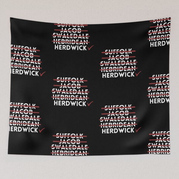 Item preview, Fun Herdwick Sheep Ticklist designed and sold by Brimwood.