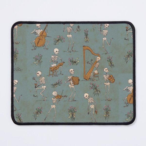 Item preview, musical skeleton pattern designed and sold by Atlas 101.