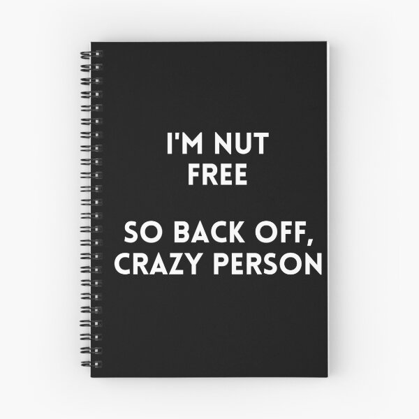 Item preview, Funny Nut Free for Introverts and Drama Avoiders designed and sold by Brimwood.