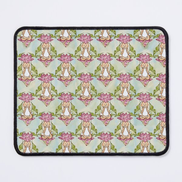 Item preview, Zen Cat Lotus Position designed and sold by monkeypawprints.