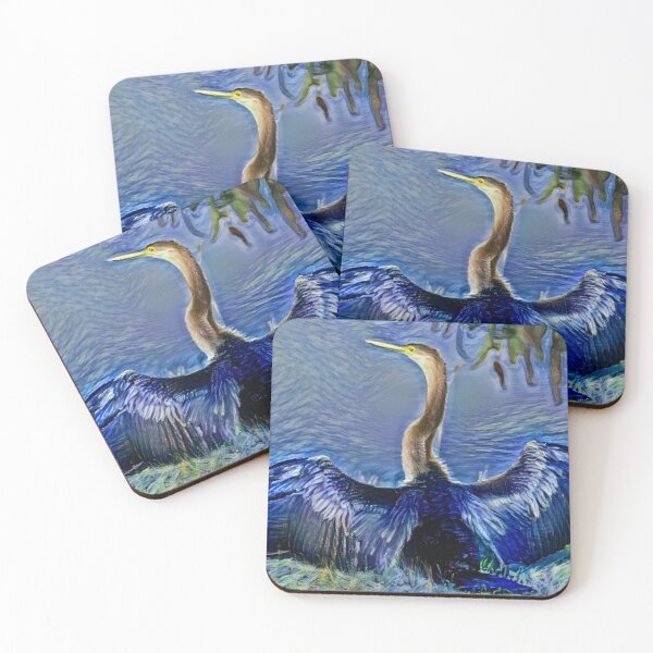 Item preview, Blue Anhinga designed and sold by PhilipBrown.