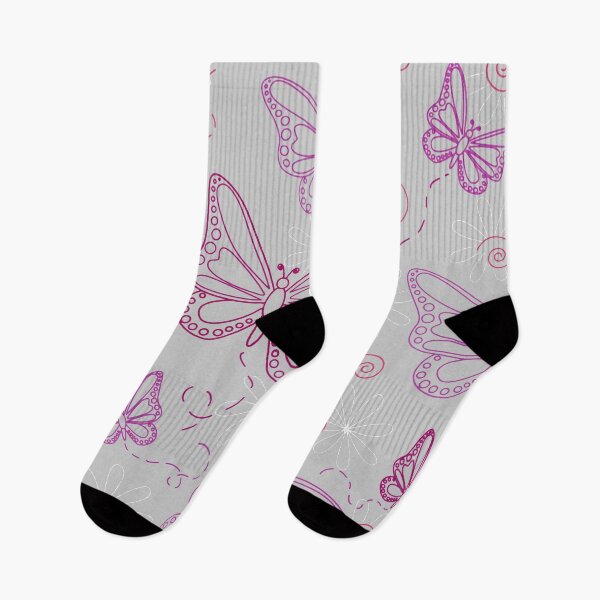 Item preview, Purple Shade Butterfly Pattern designed and sold by WearWolfDesigns.