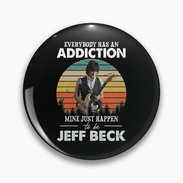 Item preview, Everybody Has An Addiction Mine Just Happens To Be Jeff Beck Vintage| Perfect Gift designed and sold by hollyraphe.