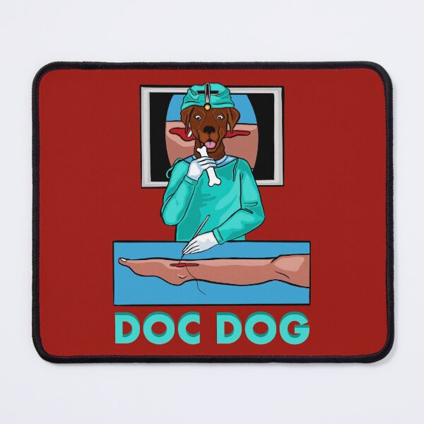 Item preview, Dogtor: Doctor Dog Joke Dark Humor Bone Chewer designed and sold by Sampda Mago.
