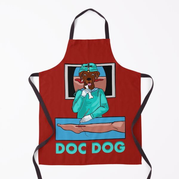 Item preview, Dogtor: Doctor Dog Joke Dark Humor Bone Chewer designed and sold by Sampda Mago.