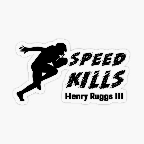 Henry Ruggs III Speed Kills Shirt - Kingteeshop