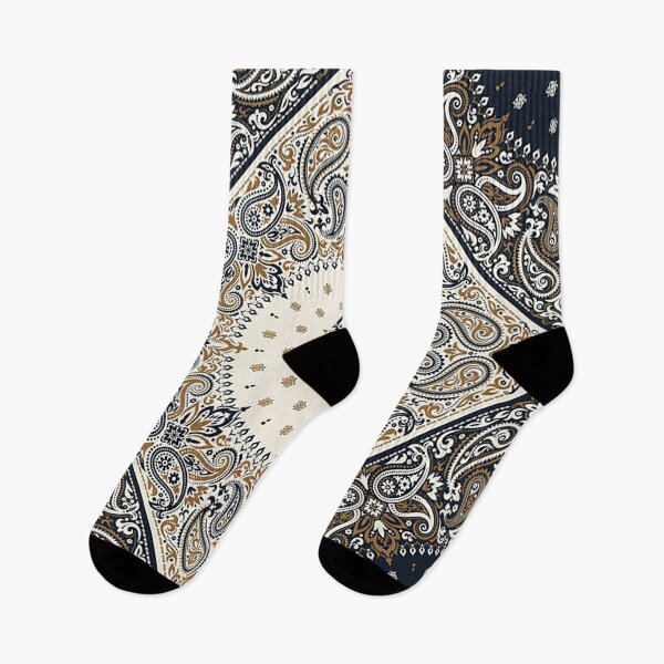 Item preview, bandana,black and tan bandana,henna pattern,middle eastern pattern,persian rug,etherial,spriritual,meditation,aromatherapy designed and sold by Nostrathomas66.