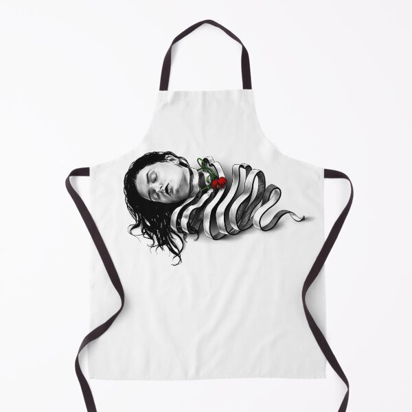 Item preview, Loop- a portrait (monochromatic Illustration on white) designed and sold by Anicatattoos.