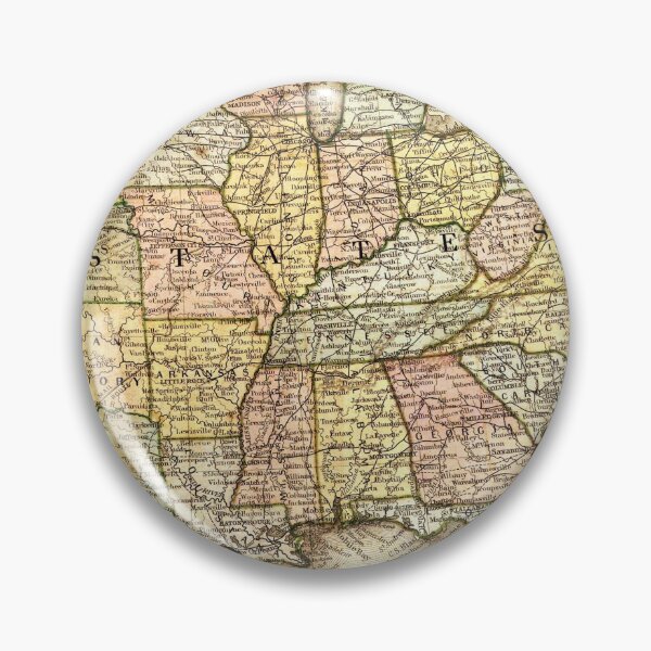 Item preview, Old Vintage USA Map of the Fifty States designed and sold by WanderingLife.