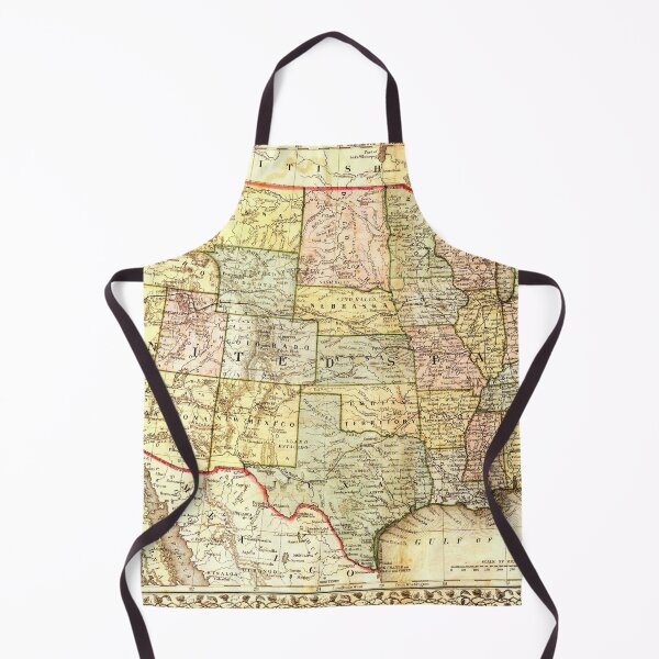Item preview, Old Vintage USA Map of the Fifty States designed and sold by WanderingLife.