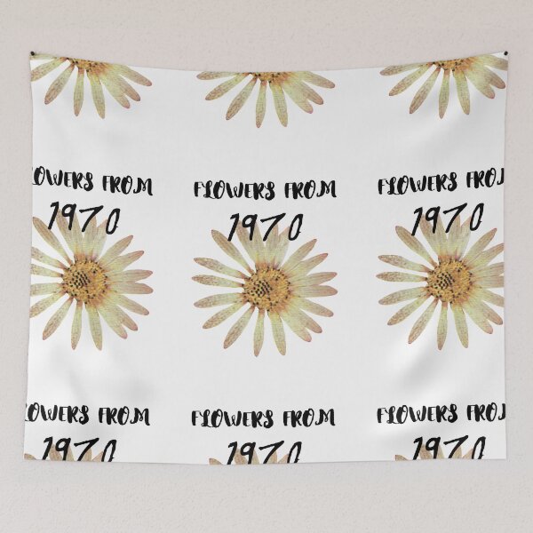 Item preview, Flowers From 1970 (flower) designed and sold by FutureKolor.