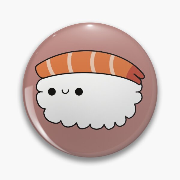 Item preview, Cute Kawaii Prawn Sushi designed and sold by KawaiiByDice.