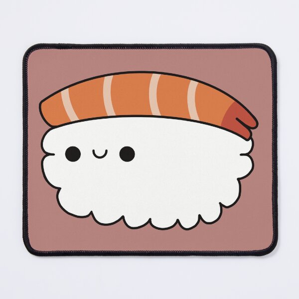 Item preview, Cute Kawaii Prawn Sushi designed and sold by KawaiiByDice.