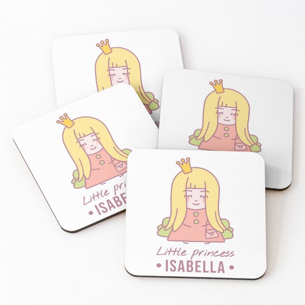 Item preview,  Blonde girl with a crown on her head and a bag sits on the couch | Little princess Isabella designed and sold by AnnaRuz.