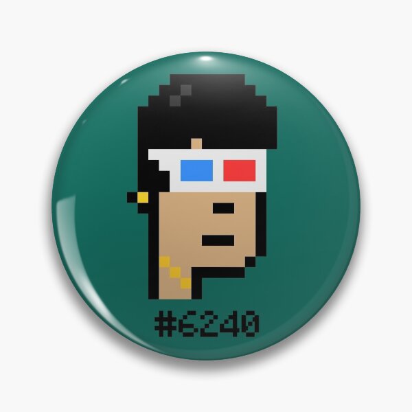 Artikelvorschau, KryptoPunks #6240 entworfen und verkauft von hodlerbrothers.