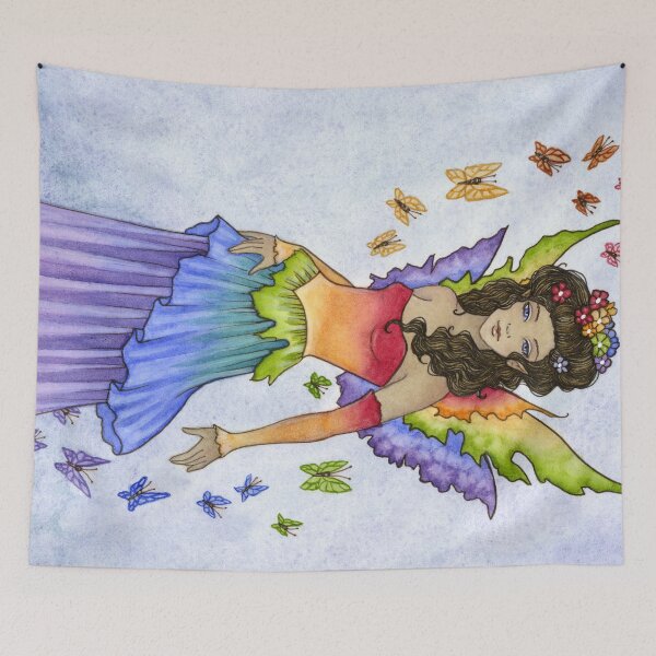 Item preview, Flutter designed and sold by AmyBrownArt.
