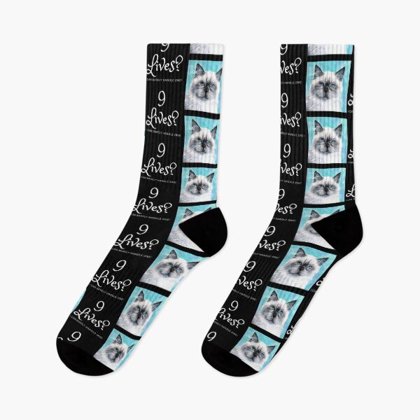 Item preview, Nine lives? I can barely handle one! Funny designed and sold by LukjanovArt.