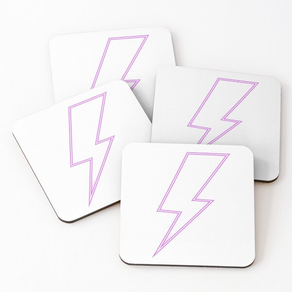 Item preview, Trendy Bright Pink Neon Lightning Bolt designed and sold by TitanWear.