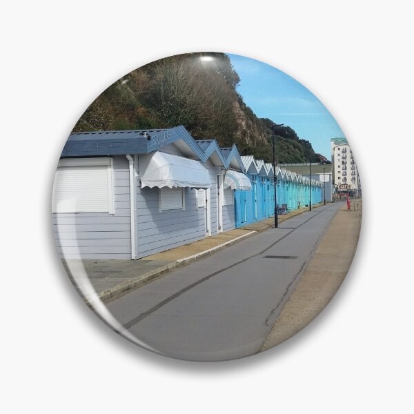 Item preview, ROW OF BEACH HUTS. designed and sold by ronsaunders47.