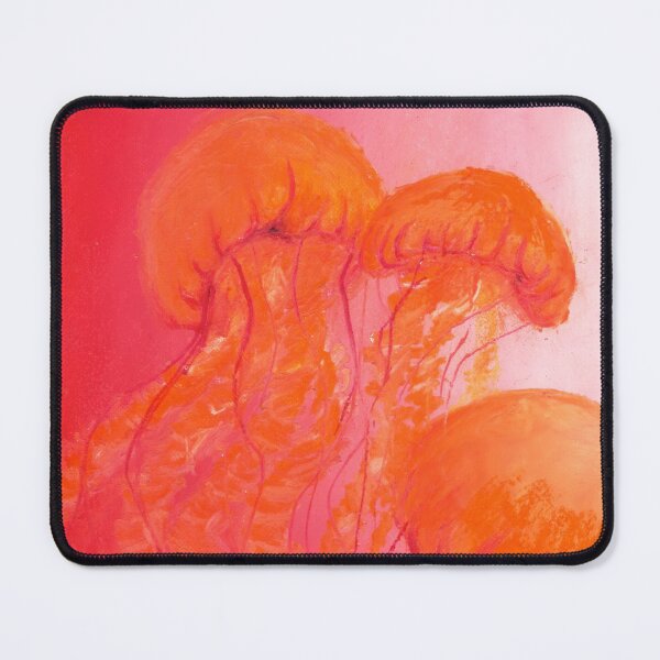 Item preview, Jellyfish in oil pastels designed and sold by Egle Kristensen.