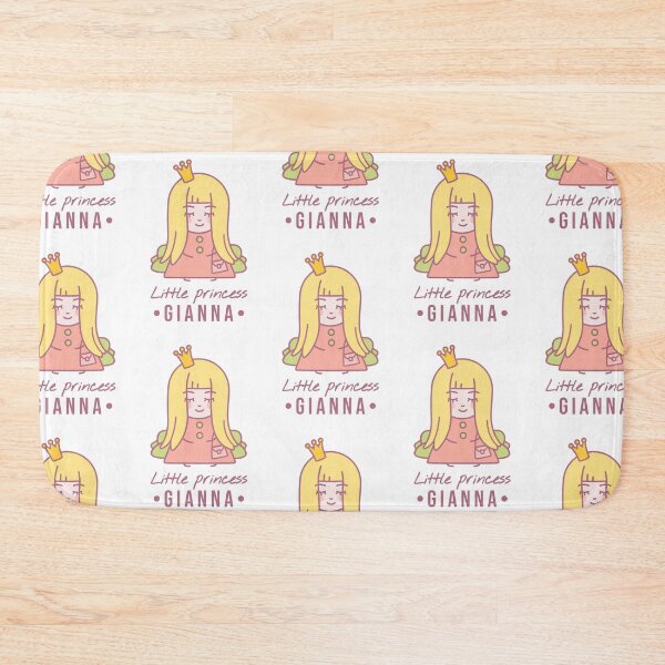 Item preview, Blonde girl with a crown on her head and a bag sits on the couch | Little princess Gianna designed and sold by AnnaRuz.