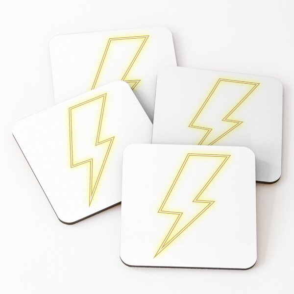 Item preview, Trendy Bright Yellow Neon Lightning Bolt designed and sold by TitanWear.
